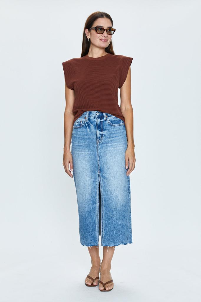 Pistola Denim Alice Midi Skirt - Portait Vintage