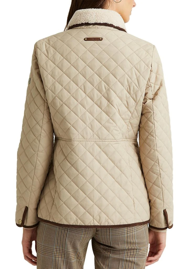 Ralph Lauren Icon Quilted Blazer with Corduroy Trim 2