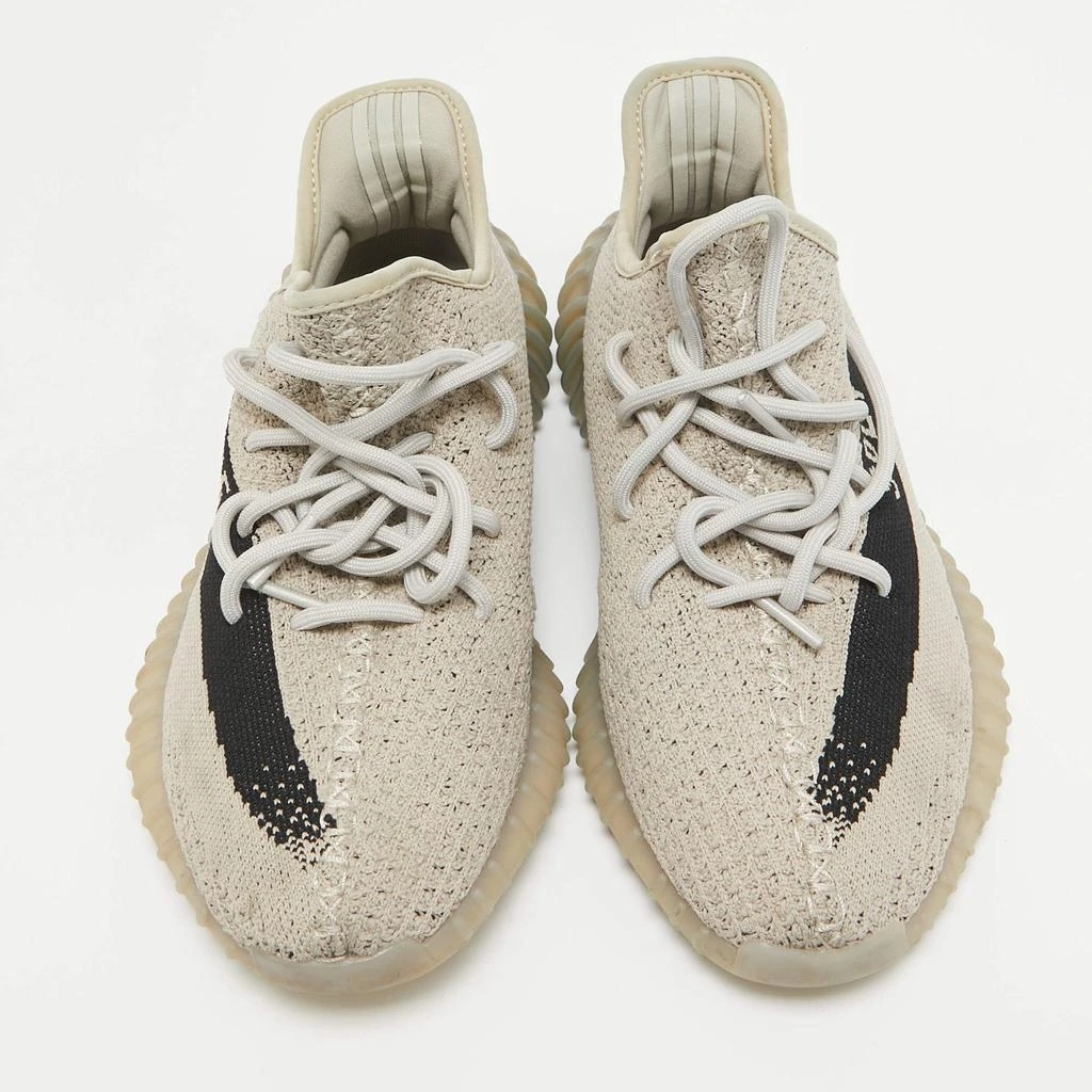 YEEZY Yeezy x Adidas Grey/Black Knit Fabric Boost 350 V2 Slate Sneakers Size 41 1/3 3