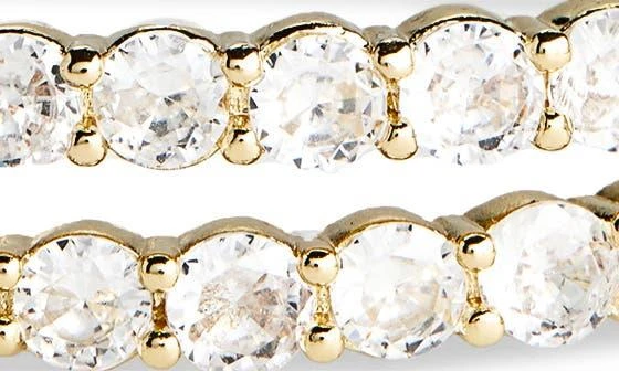 Nordstrom Cubic Zirconia Bypass Bracelet 2