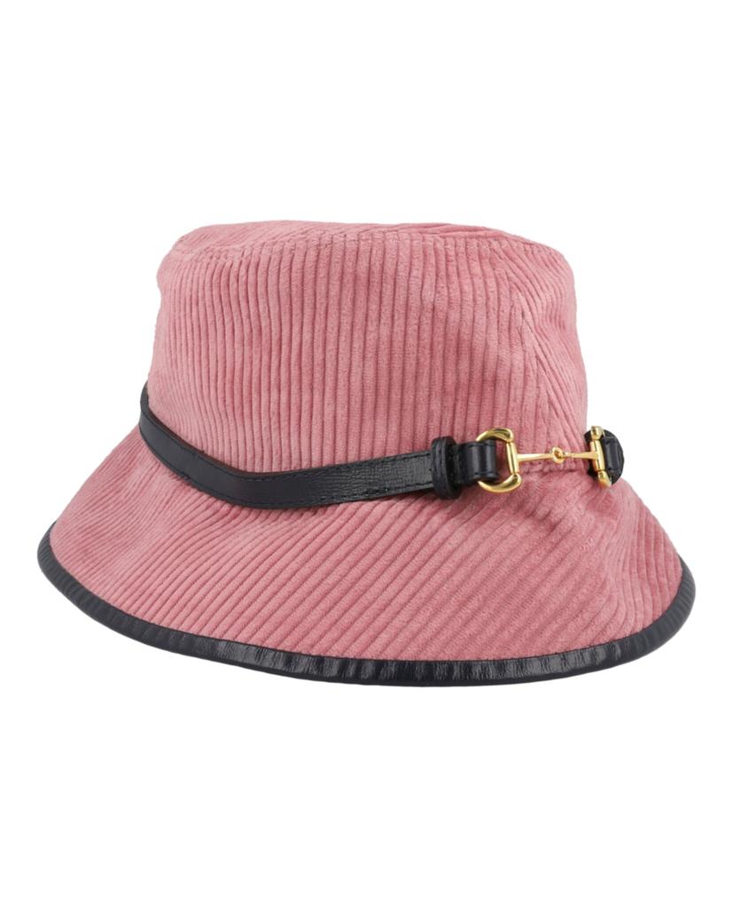 Gucci Corduroy Horsebit Bucket Hat