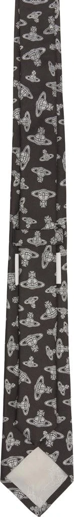 Vivienne Westwood Brown Silk Tie 2