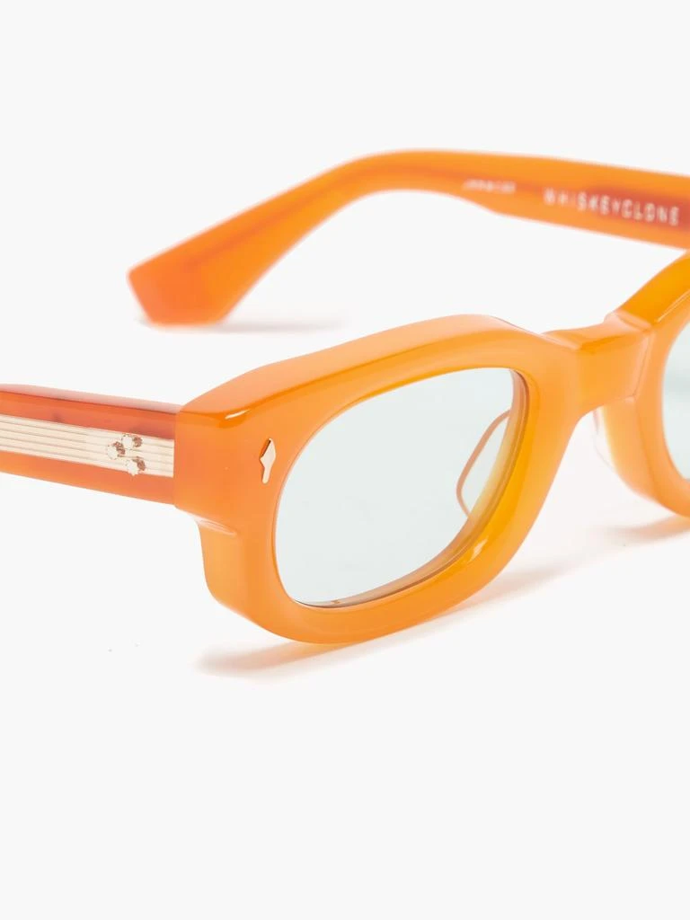 Jacques Marie Mage Whiskeyclone square acetate sunglasses 7