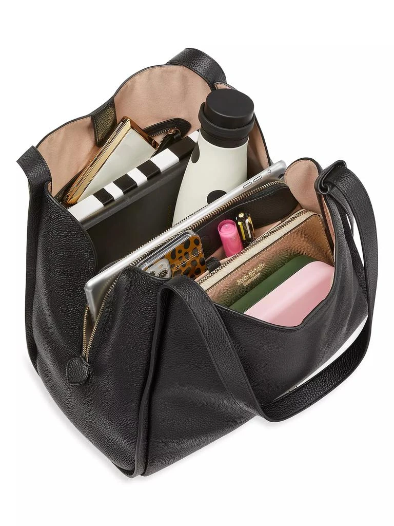 Kate Spade Large Knott Leather Shoulder Bag 4