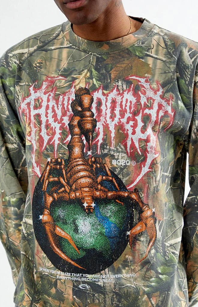 PacSun Camo Antidote Long Sleeve T-Shirt 2