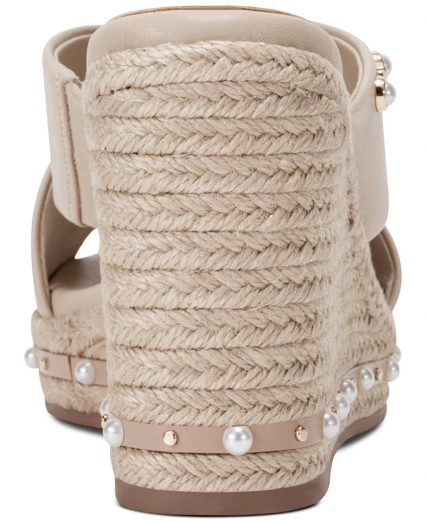 Karl Lagerfeld Paris CELLYN ANKLE STRAP WEDGE 4