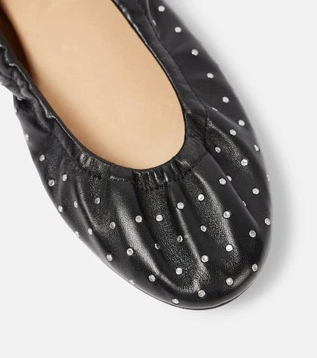 Isabel Marant Belna embellished leather ballet flats 5