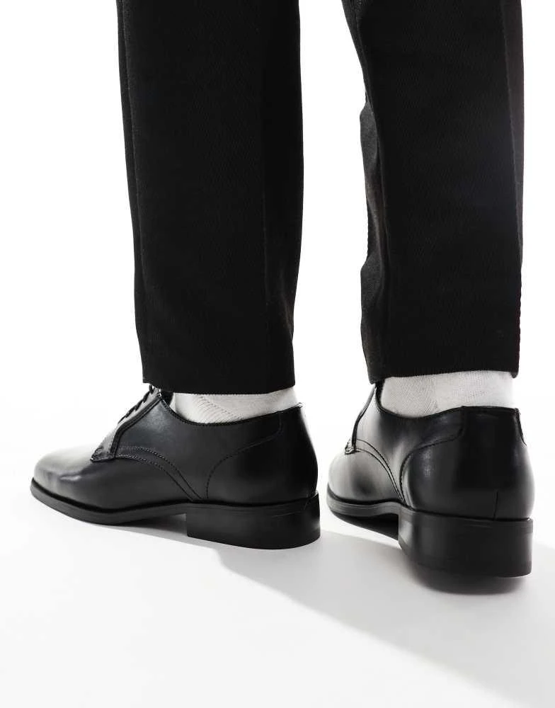 River Island River Island formal derby shoes in black 3