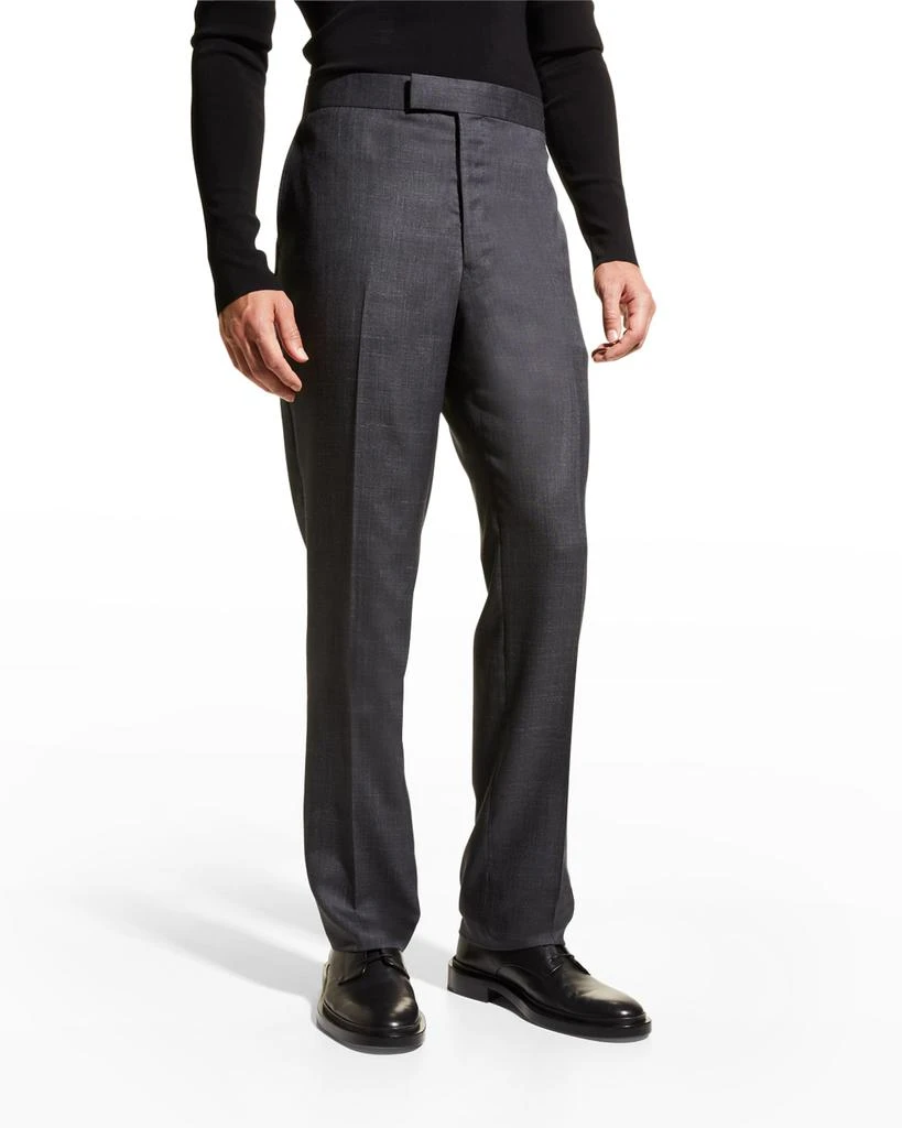 The Row Men's Isaac Straight-Leg Dress Pants 3