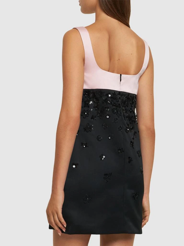 DES PHEMMES Embellished Duchesse Mini Dress 2