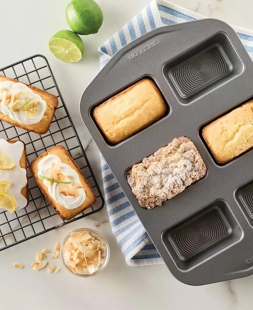 Circulon Nonstick 6-Cup Mini Loaf Pan 2
