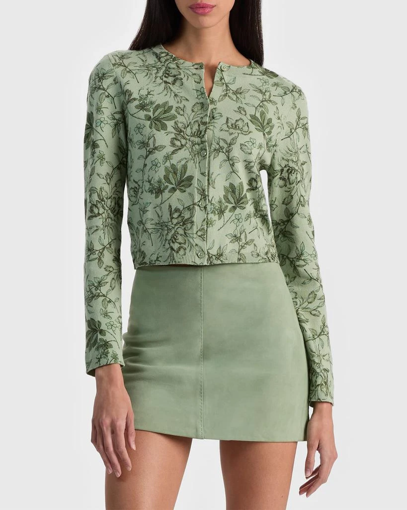 Alice + Olivia Carson Printed Cardigan 3