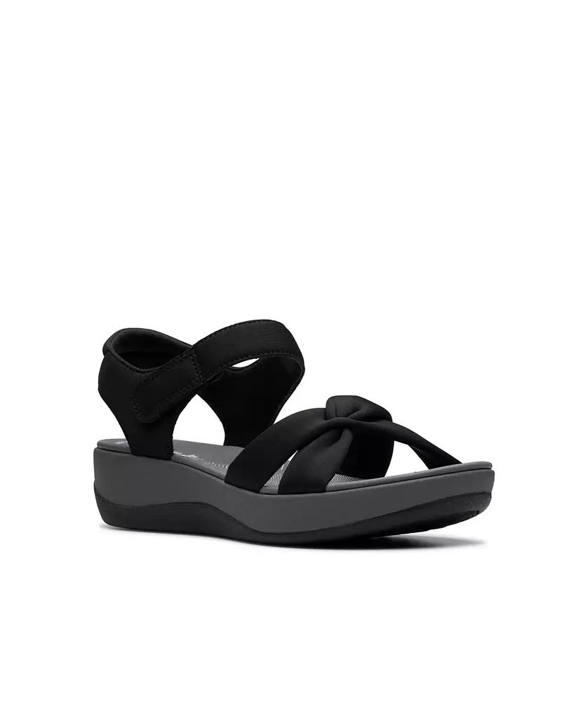 Clarks Women's Arla Daisy Slip On Flat Sandals