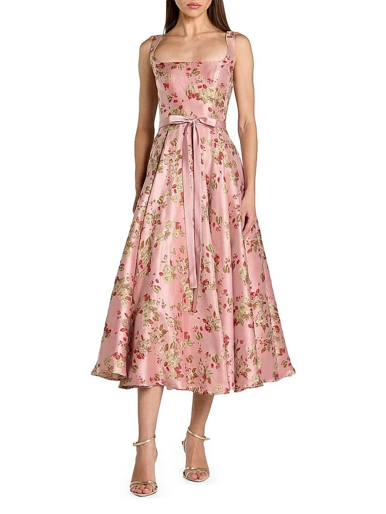knee length dresses for ladies Nspero Ceiba Midi Dress