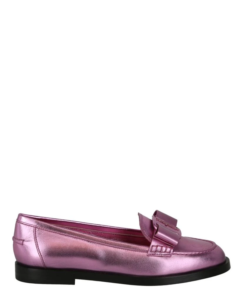 Ferragamo Viva Metallic Loafers 1