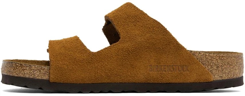 Birkenstock Tan Regular Arizona Soft Footbed Sandals 3