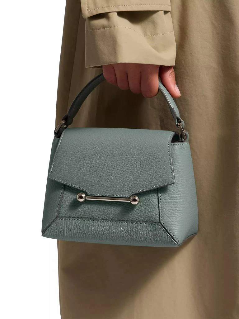 Strathberry Mosaic Grain Leather Top Handle Bag 3
