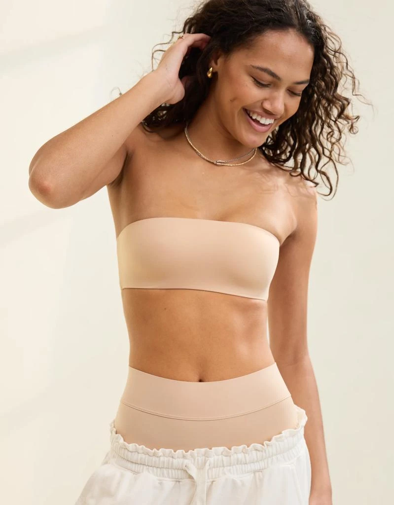 Aerie SMOOTHEZ Lightly Lined Bandeau Bralette 1