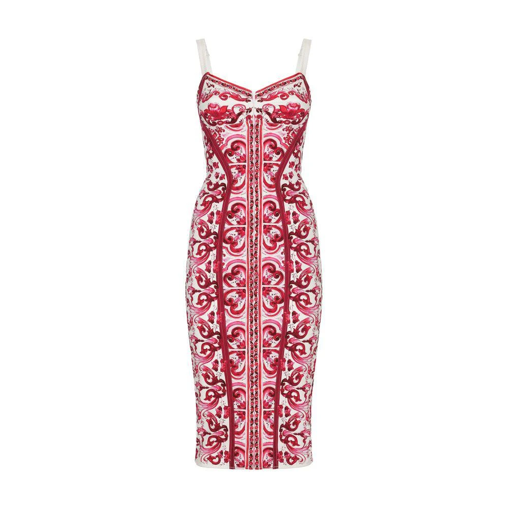 open lace back dress Dolce & Gabbana Spring Summer 1999 Silk Floral Corset Dress  The Raret