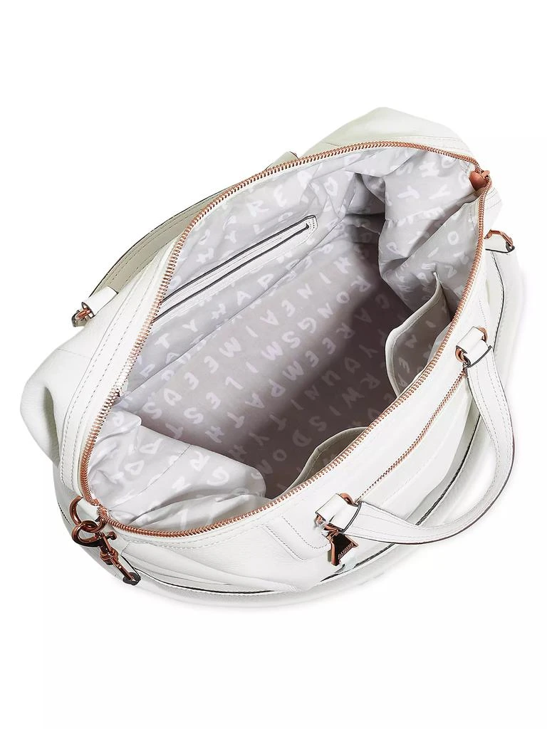 Aimee Kestenberg Worth It Leather Expandable Tote Bag 5