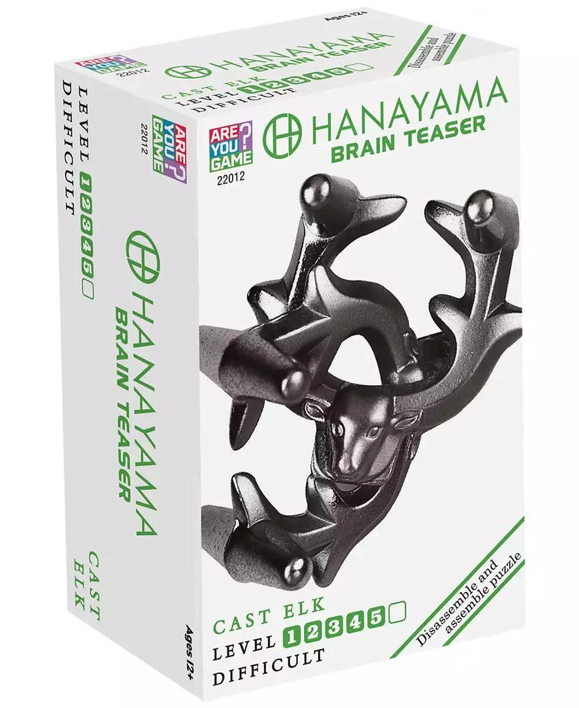 AreYouGame Hanayama Level 5 Cast Puzzle, 2 Piece - Elk 2