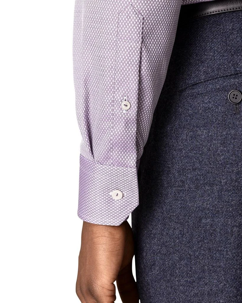 Eton Slim Fit Textured Solid Shirt 5
