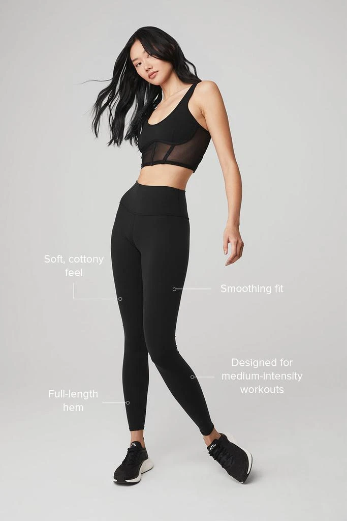 Alo Yoga High-Waist Airbrush Legging - Black 2