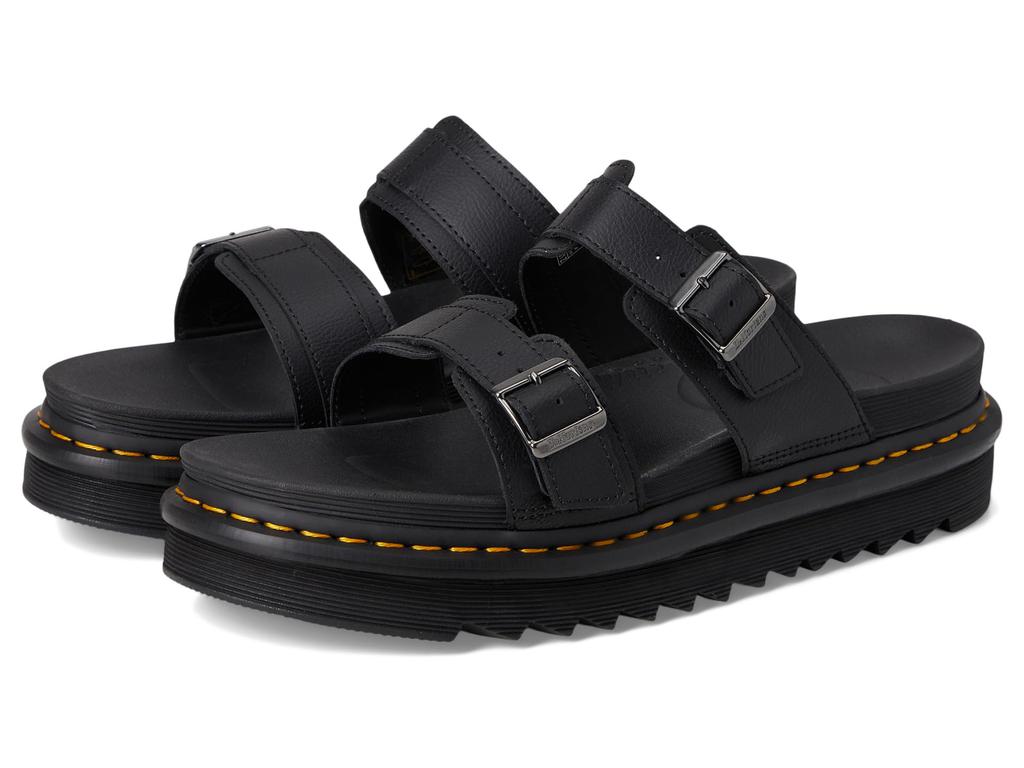 【Dr.Martens】Slippers Miles-Black Dr. Martens Myles - Slippers - Compare Prices from 8+ Stores