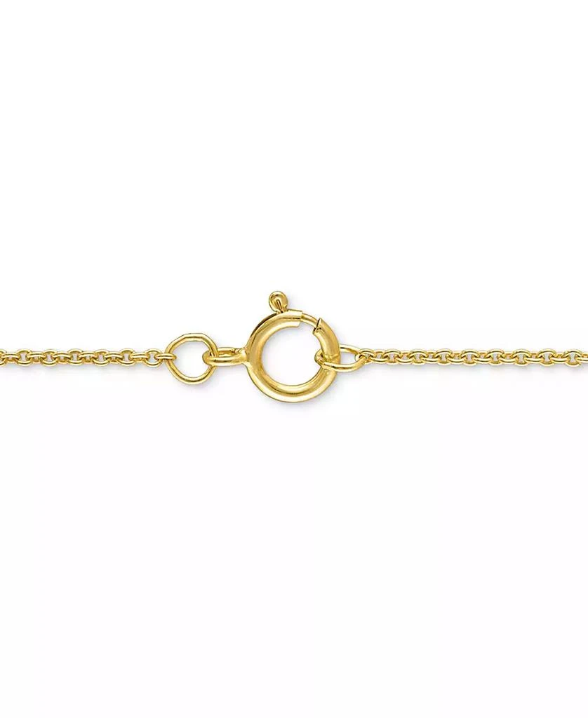 Alethea™ Certified Diamond Emerald-Cut Solitaire 18" Pendant Necklace (1/2 ct. t.w.) in 14k Gold Featuring Diamonds from the Beers Code of Origin, Created for Macy's 4