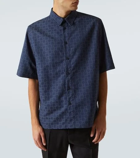 Givenchy Monogram 72 jacquard denim shirt 3