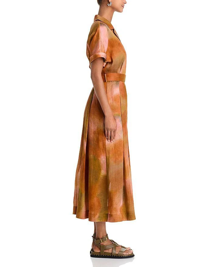 Lafayette 148 New York Notch Collar Shirt Dress 5