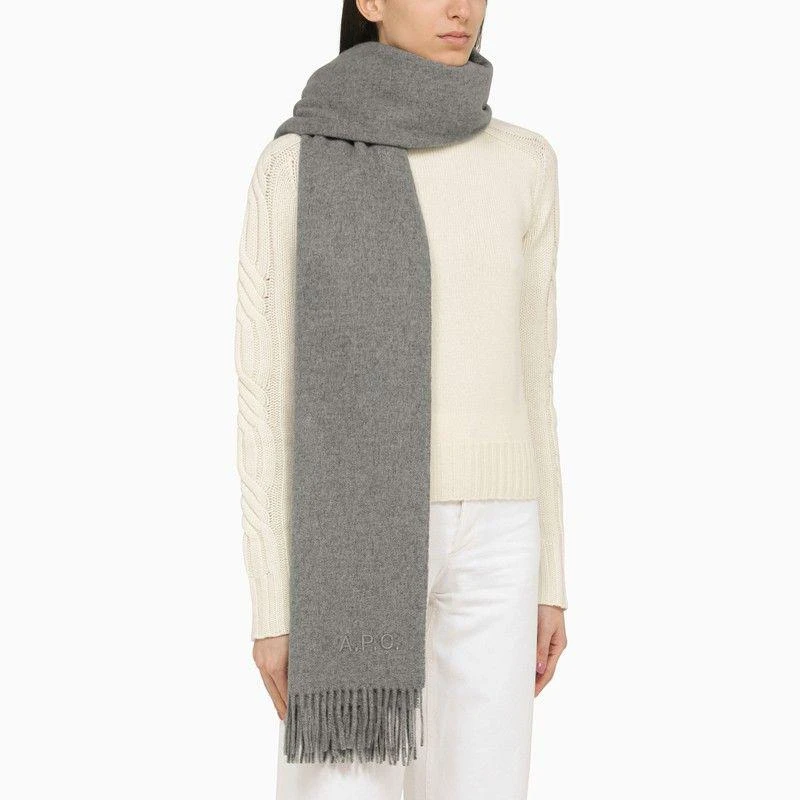 A.P.C. A.P.C. Ambroise Brodée Scarf 2