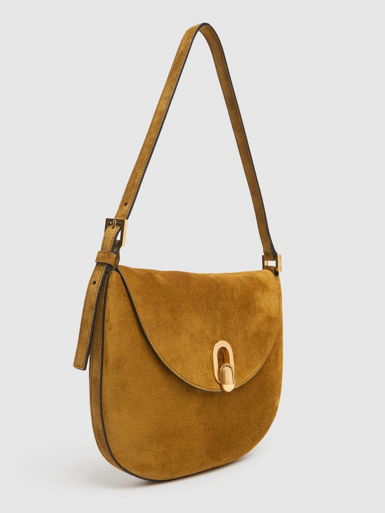 SAVETTE The Small Tondo Suede Hobo Bag 2