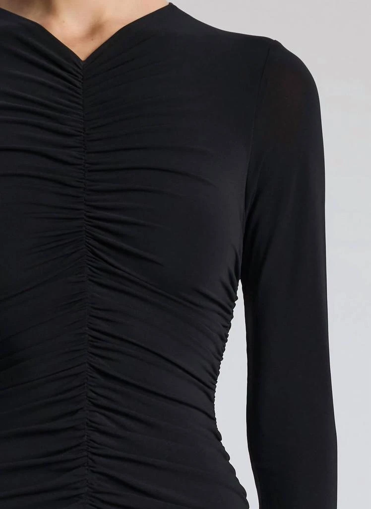 Shop Fawn Ruched Dress In Black on Sale at BeyondStyle  Get 68% Off Fawn  Ruched Dress In Black with Limited-Time Flash Deals, Exclusive Discounts,  and Special Offers. Enjoy Unbeatable Savings on