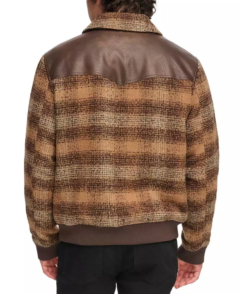 Levi's Men's Plaid Bomber Jacket 2