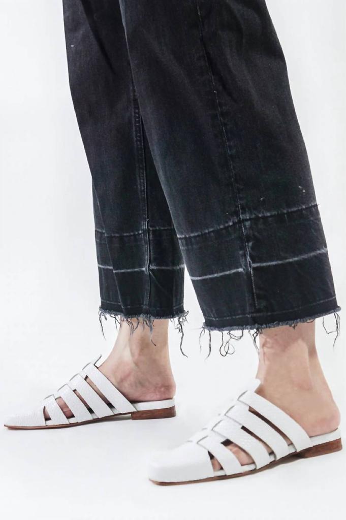 Kaanas Women's Antilles Gladiator Mule In White