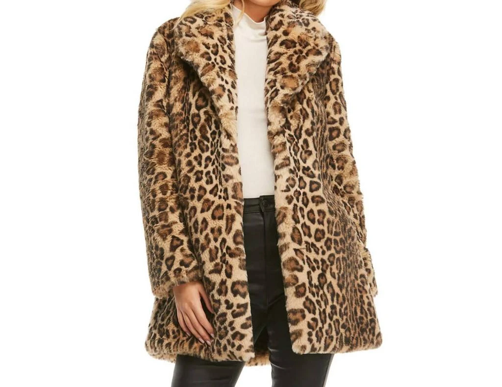 FABULOUS FURS Le Mink Jacket In Leopard 3