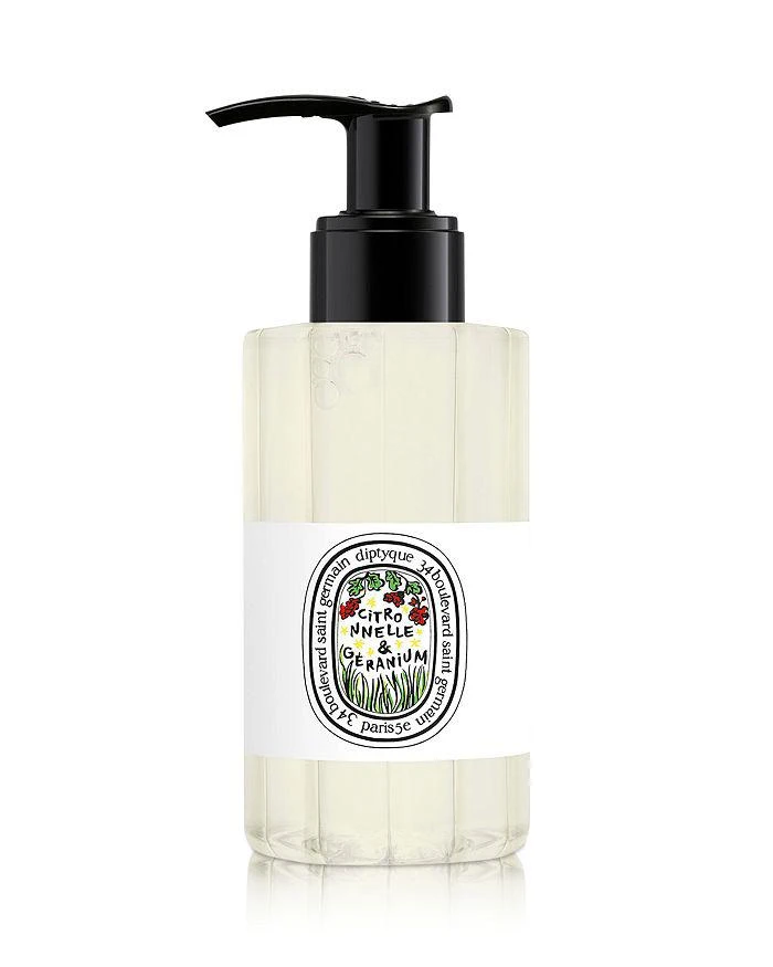 Diptyque Citronnelle (Lemongrass) & Geranium Scented Cleansing Hand & Body Gel 6.6 oz. 1