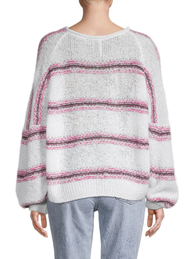 Free People Hockley Alpaca-Blend Striped Sweater 2