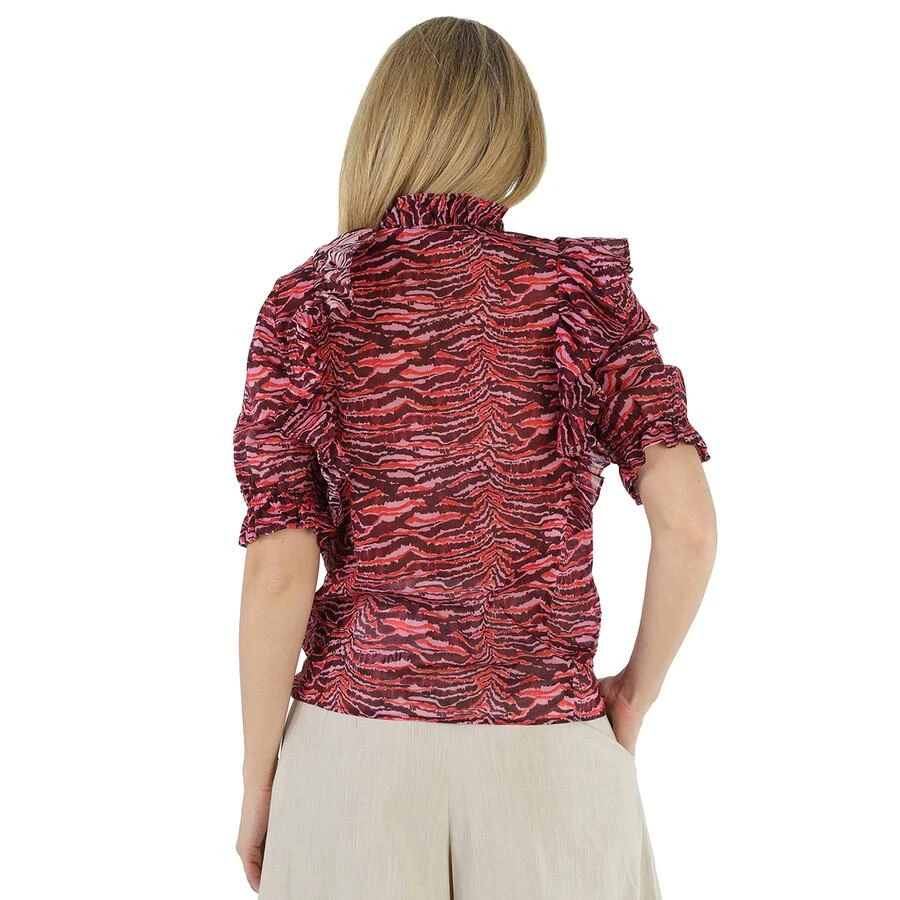 Roseanna Ladies Graphic Print Silk Blouse 3