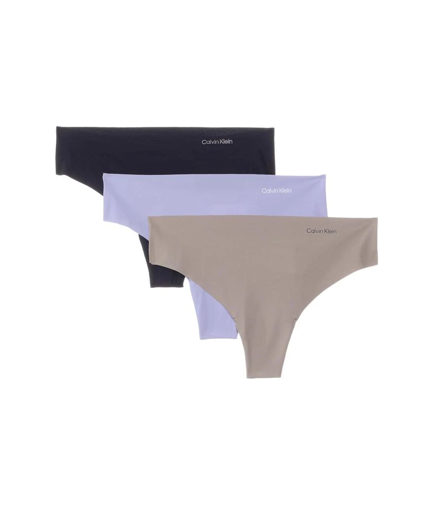 Calvin Klein Invisibles 3-Pack Thong 1