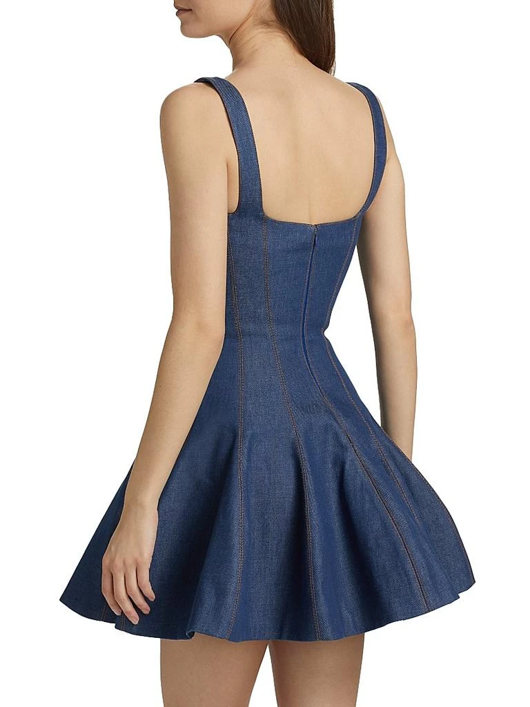 slim fit dress slacks Florie Corset Mini Dress White main image 1