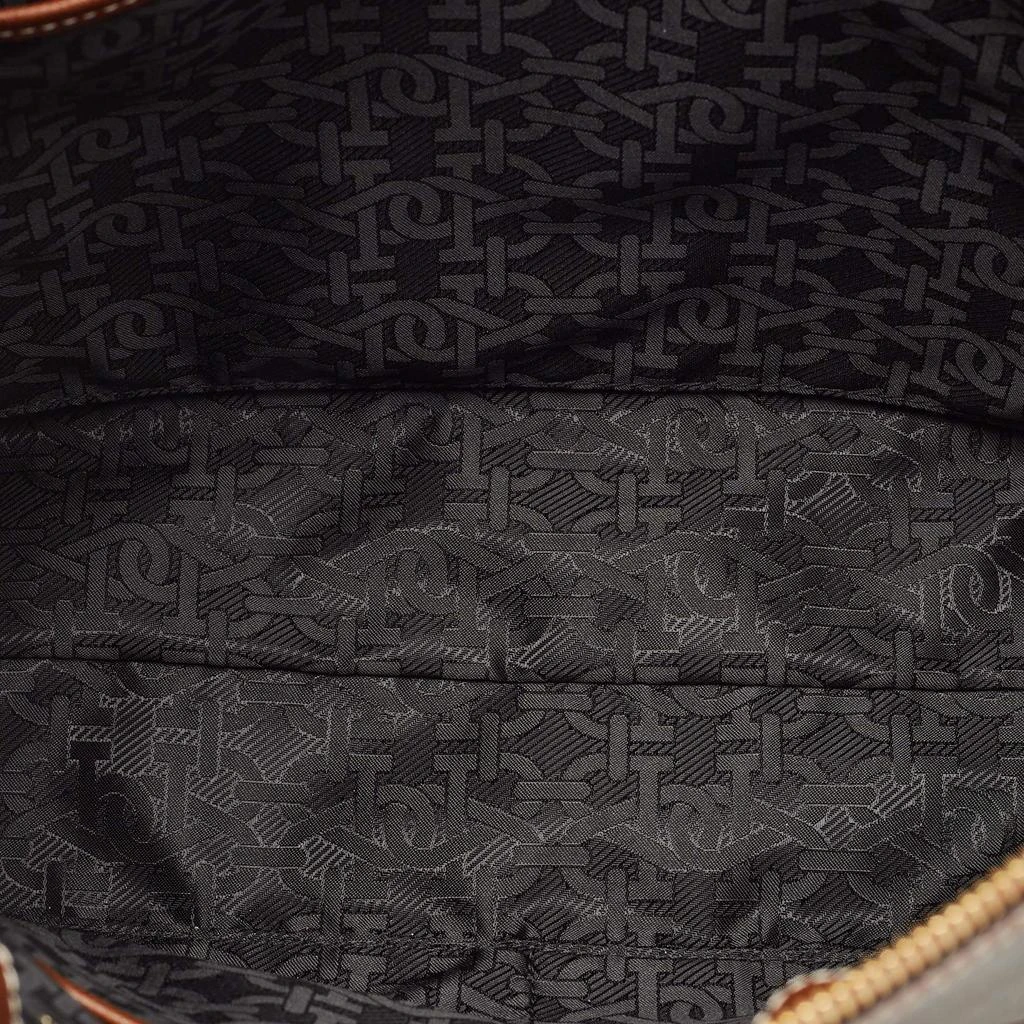 Bally Bally Brown Printed Coated Canvas and Leather Damirah Tote 7