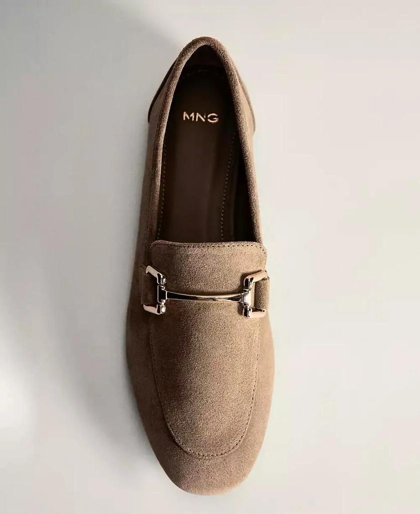 Mango Women's Suede Leather Moccasins 2