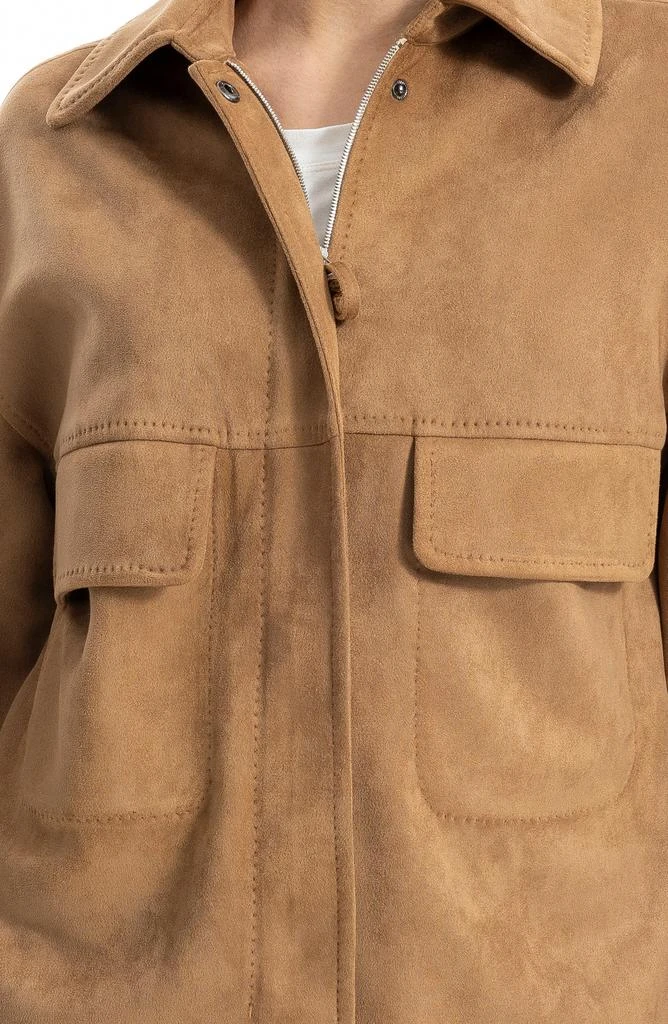 Max Studio Faux Suede Jacket 3