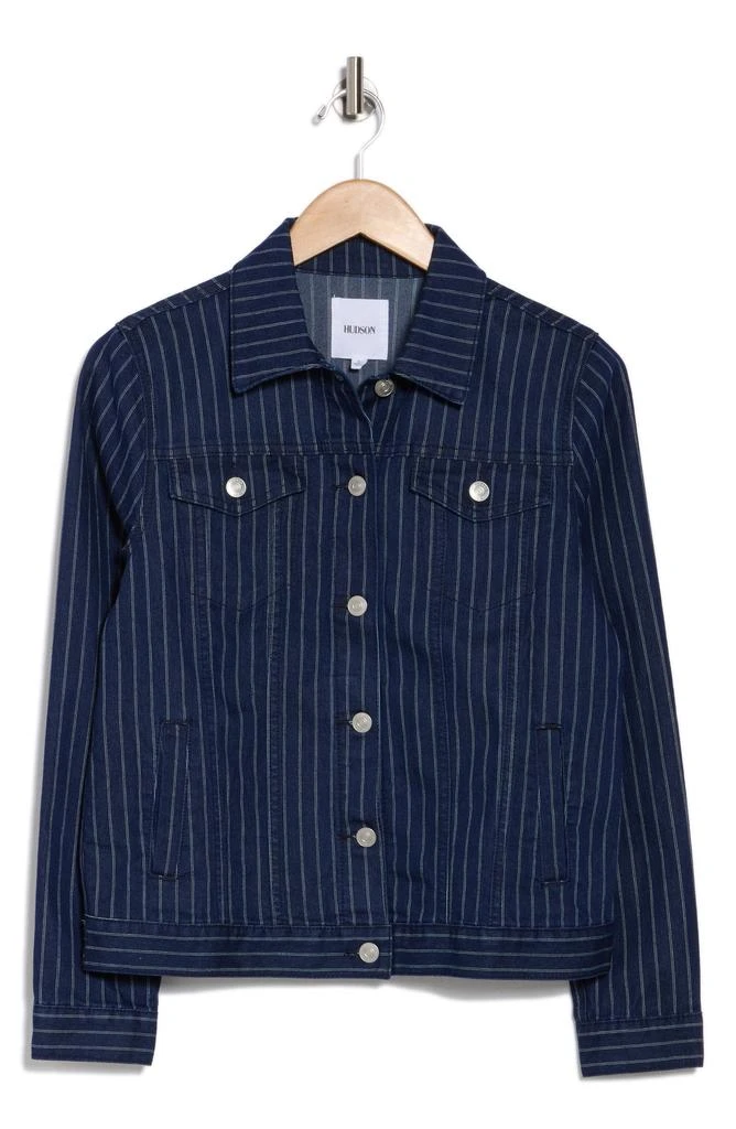 Hudson Relaxed Pinstripe Jacket 3