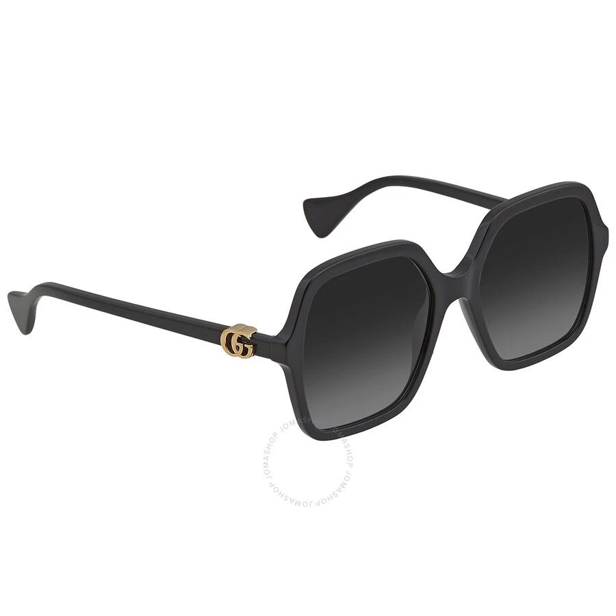 Gucci Grey Square Ladies Sunglasses GG1072S 001 56 3