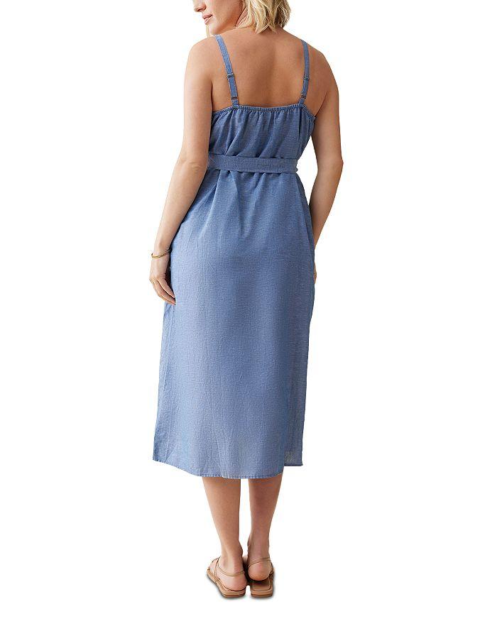 Ingrid & Isabel Maternity Chambray Button Front Dress