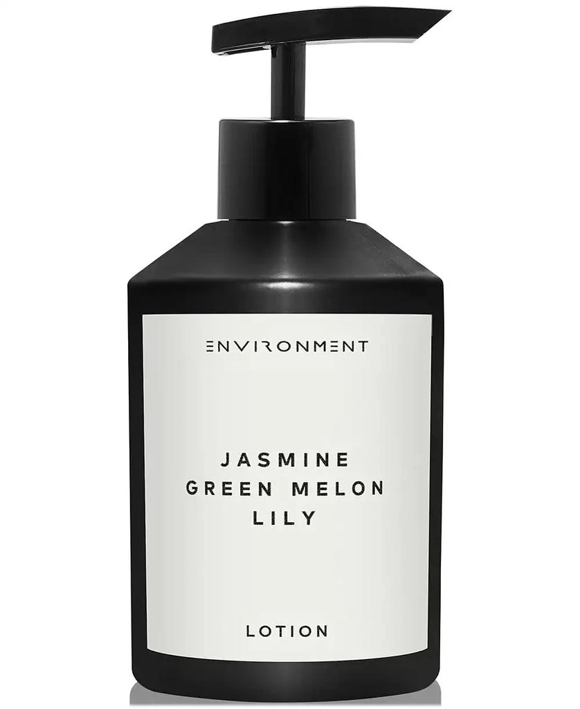 ENVIRONMENT Jasmine, Green Melon & Lily Lotion (Inspired by 5-Star Luxury Hotels), 10 oz. 1
