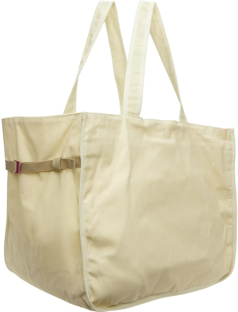 Acne Studios Beige Waxed Canvas Tote 3